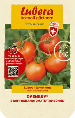 OpenSky, Freilandtomate, Stabtomate, Tombonne, Samen, Samentuete